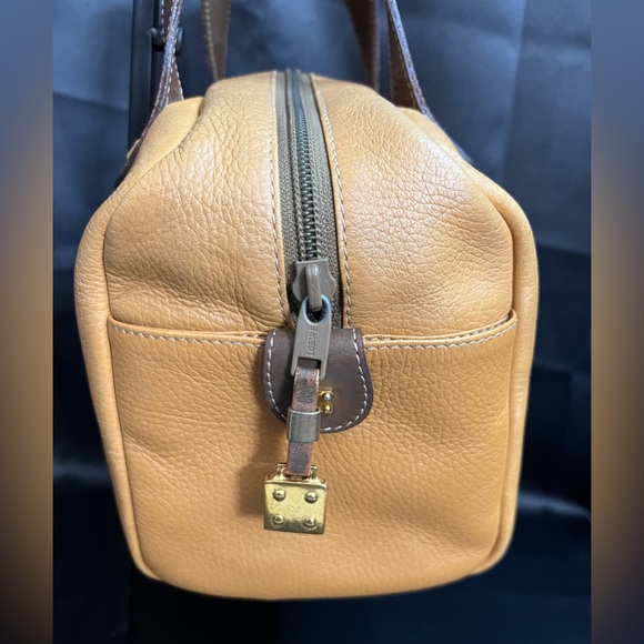 Loewe Anagram Leather Handbag w/ Brown Leather Straps - Vintage - Picture 3 of 16